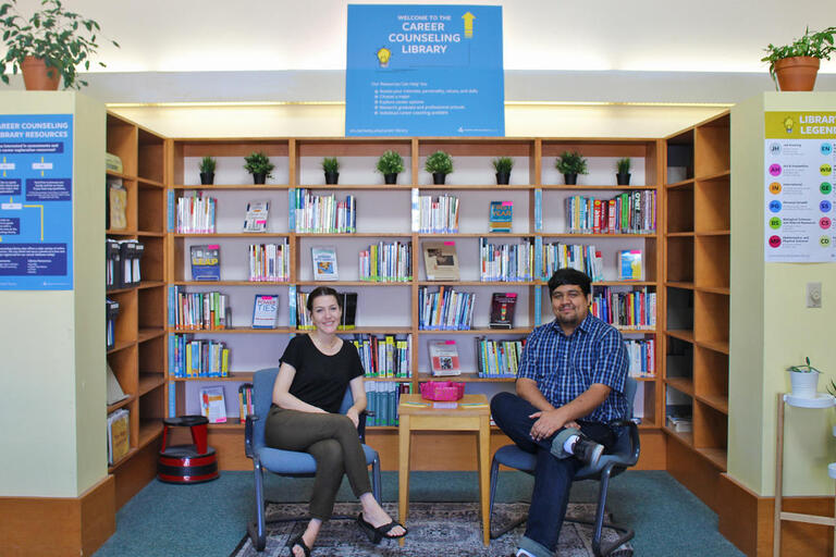 Photo of Career Counseling Library