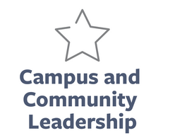 Campus and community leadership AOD icon