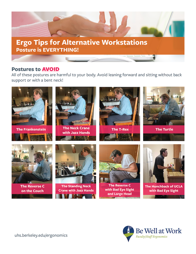 Tips for alternative workstations handout