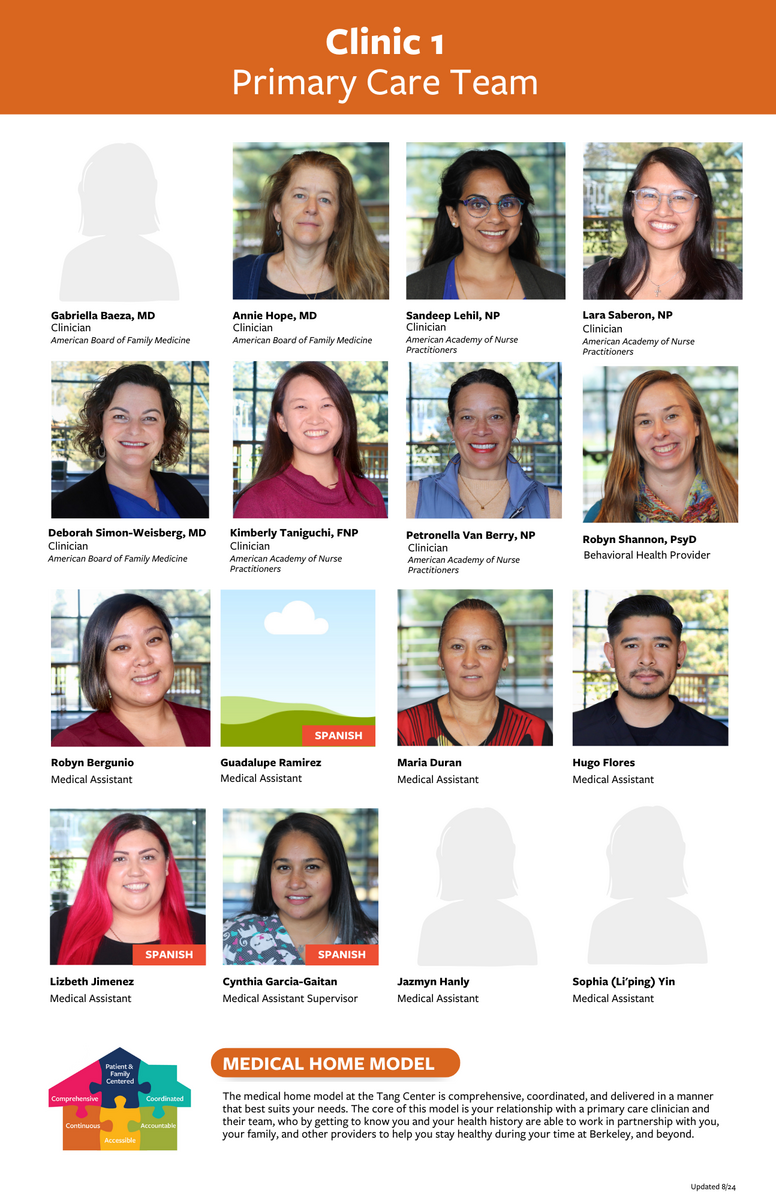 an image of a poster with health care providers