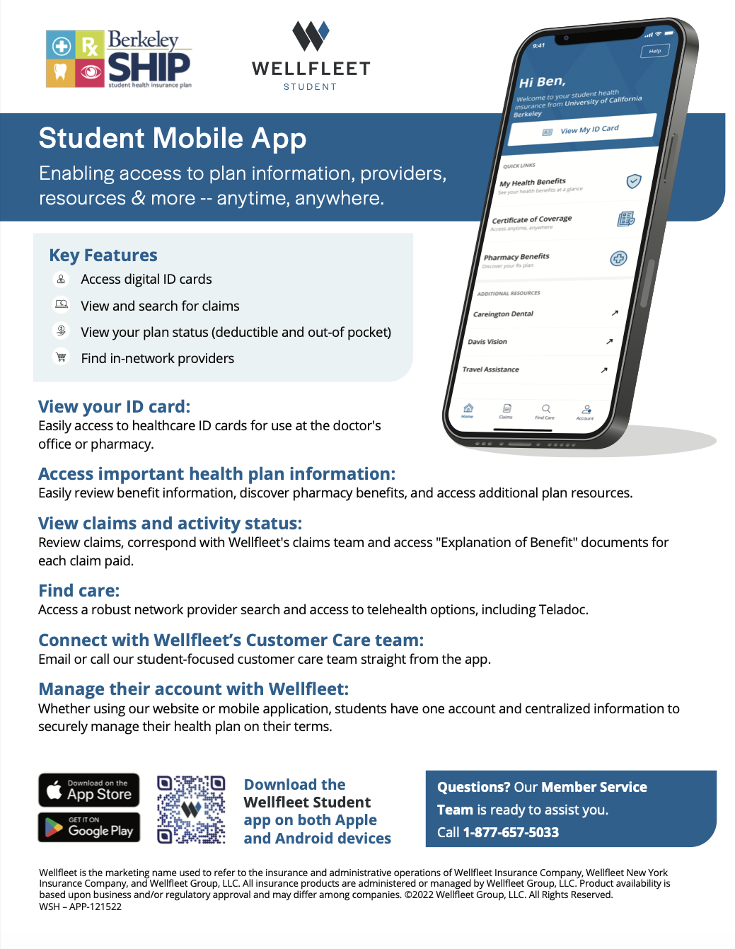 Wellfleet Student Mobile App