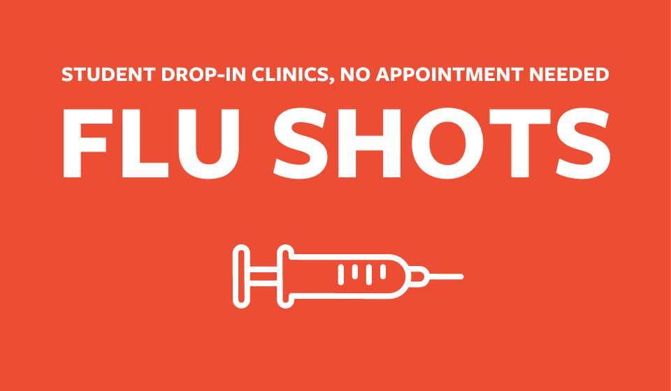 Flu Shot Clinics for UC Berkeley students