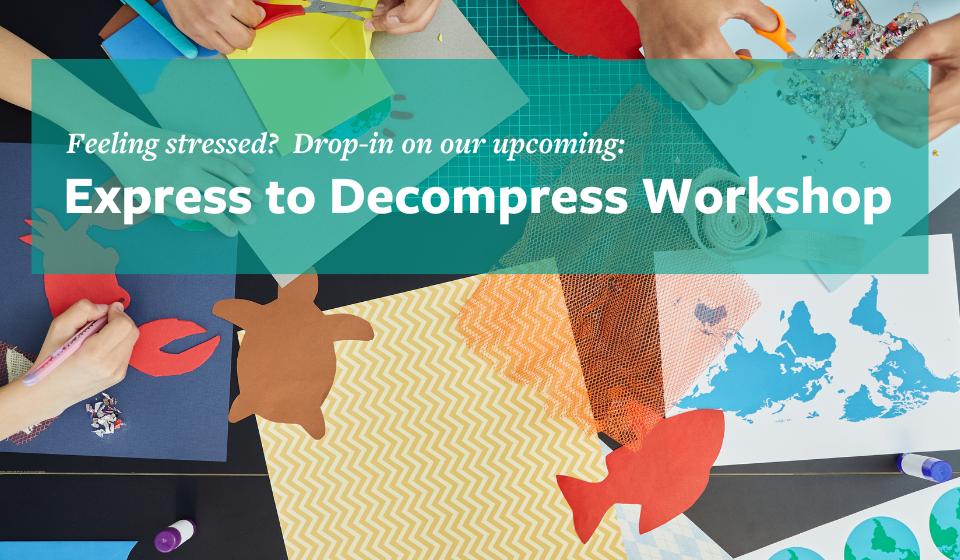 Express and Decompress Workshop Paper Craft Table