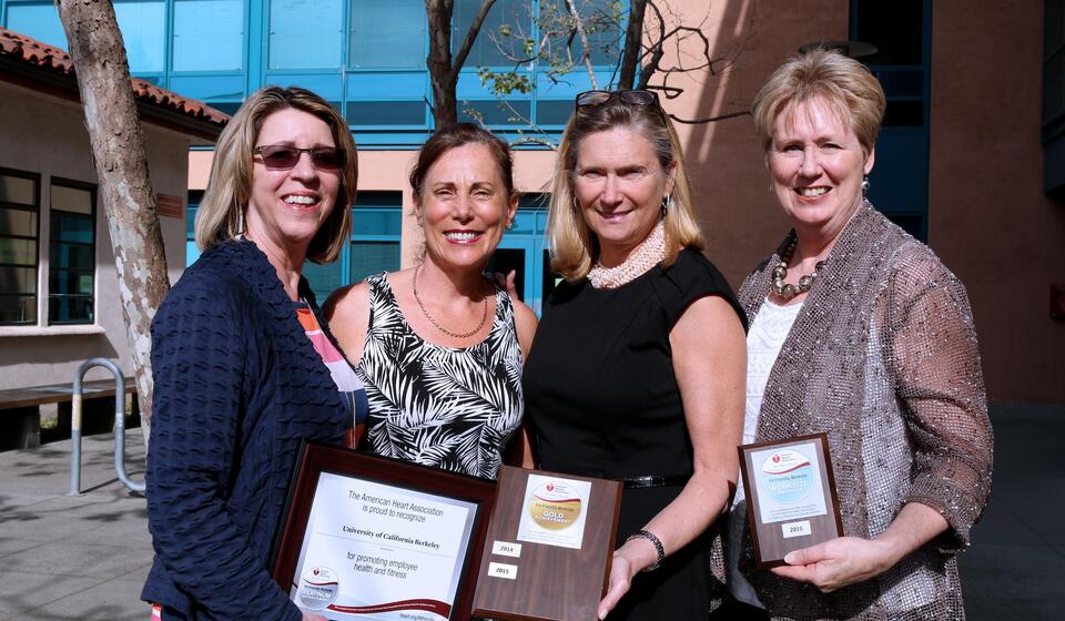 Berkeley awarded AHA Platinum Fit-Friendly Award!