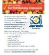 Eat Well Berkeley Register Sign Sample
