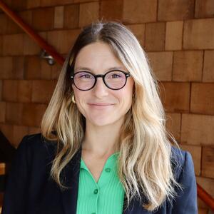 A career and wellness counseling intern is pictured