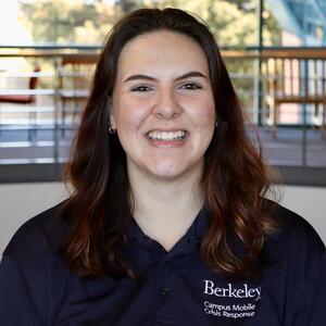 A headshot of a campus mobile crisis response team
