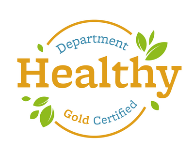 Healthy Department Certification - Seal, Gold Award